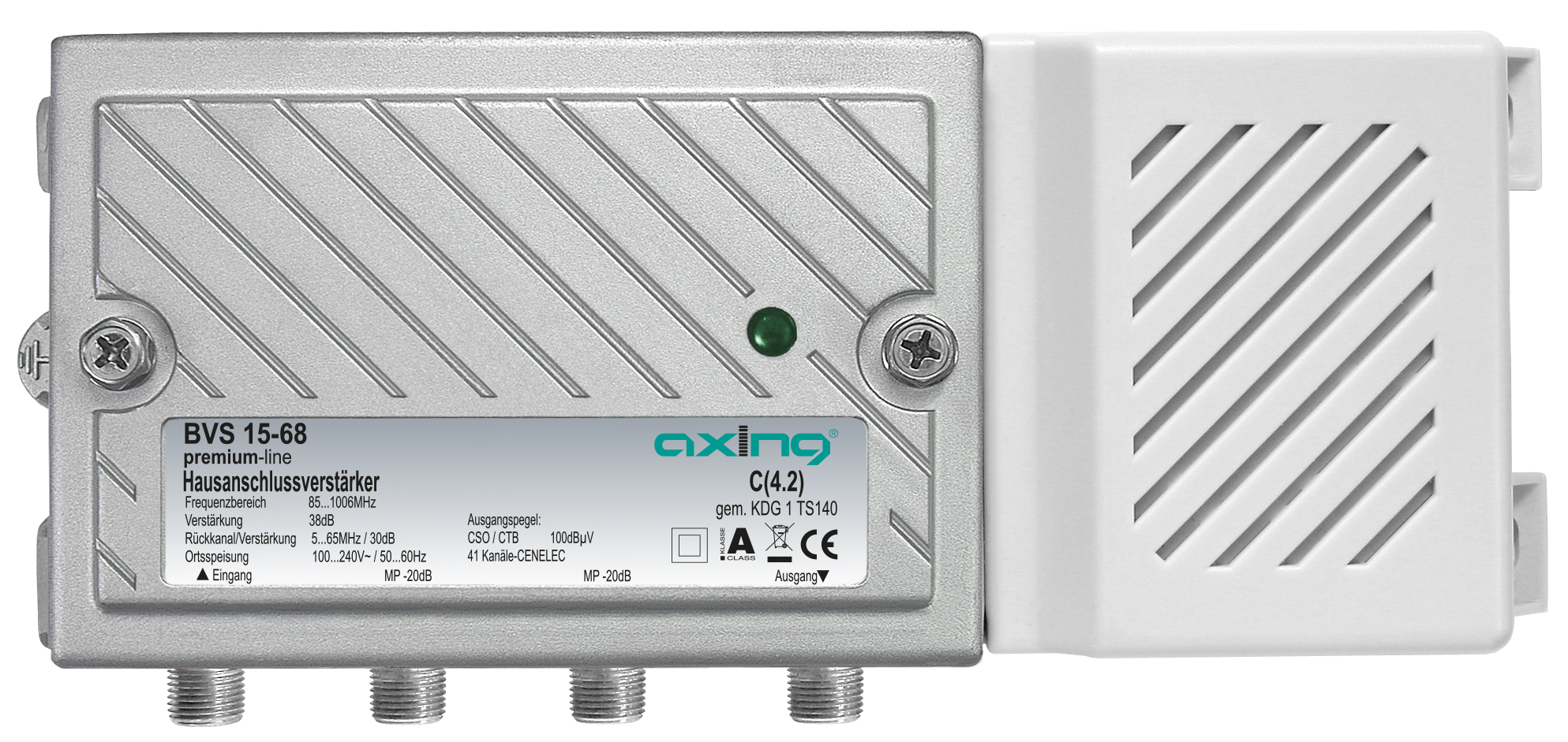 BVS 15-68 CATV-Verstärker 38 dB, KDG 1 TS 140: C(4.2)