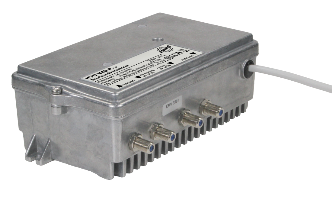 HVO V40 P, (Pads) Breitbandverstärker 32/40dB, RW 22/32dB