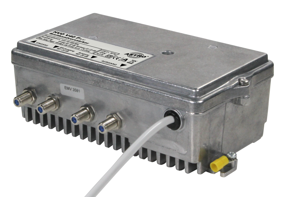 HVO V40 P, (Pads) Breitbandverstärker 32/40dB, RW 22/32dB