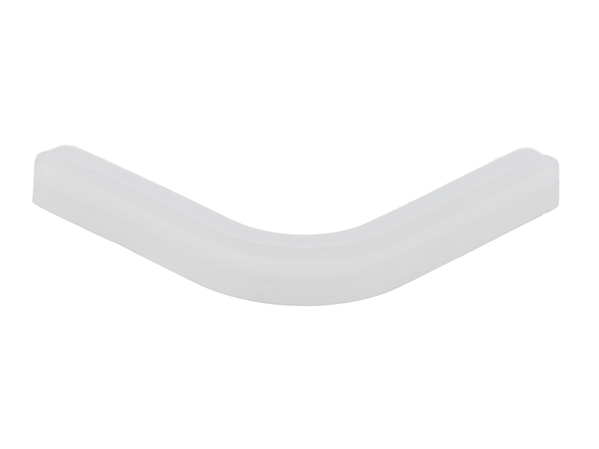 Silway Kurve 90°, transparent 90° Kurve für Silway, Farbe: transparent (100Stk.)