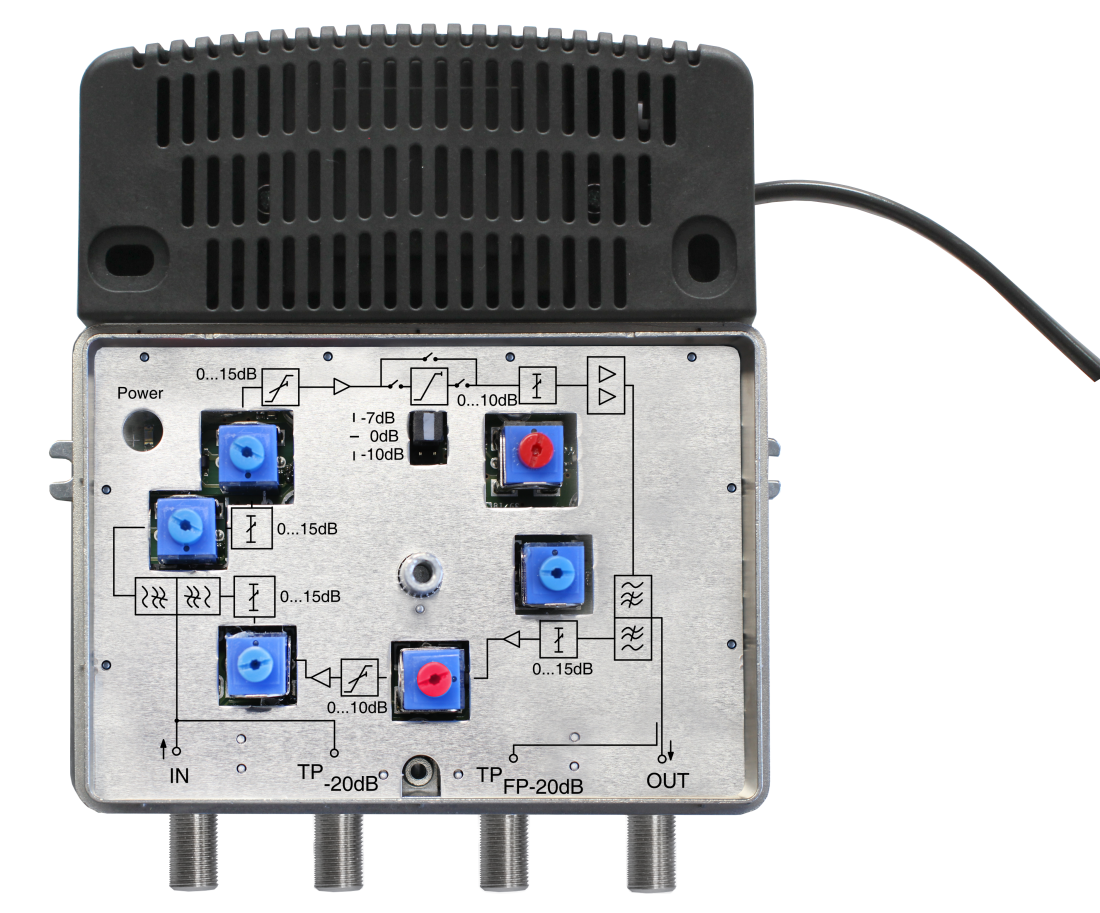 HVC 43, KDG C4.3 Verstärker 39dB, RW 30dB