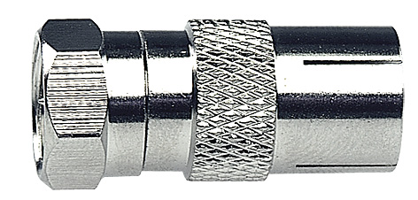 CFA 1-00 Adapter F-Stecker auf IEC-Buchse
