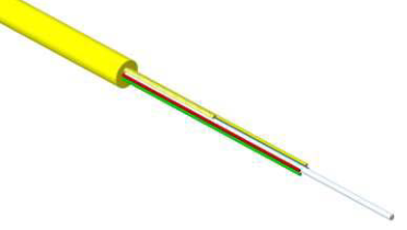 Indoor FTTH Kabel 4E9/125µm G.657.A2 2.000m Trommel, B2ca (862048004-WS)