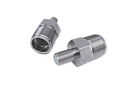 3,5/12F-FF HQ ACCEPTS PIN Ø 0.4-1.2mm Adapter 3,5/12" Buchse auf F Buchse