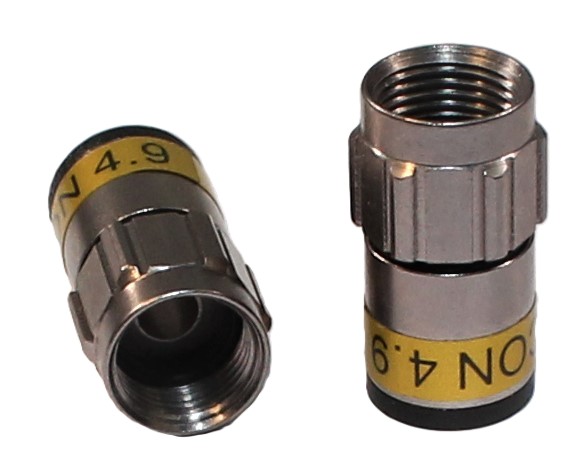 F-6-TD SELF INSTALL 4.9 NiTin F Stecker Self Install 4,9 für HD103