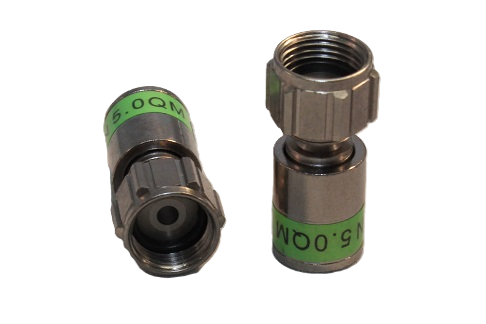 F-MINI-TD QM 5.0 SHORT F Compressionsstecker QM 5,0 für H121