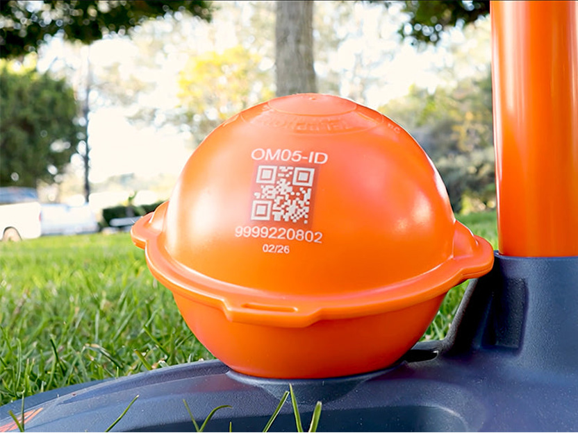 Kugelmarker ID 101,4kHz, Orange TEMPO Omnimarker ID, Telephone (OM05-ID)