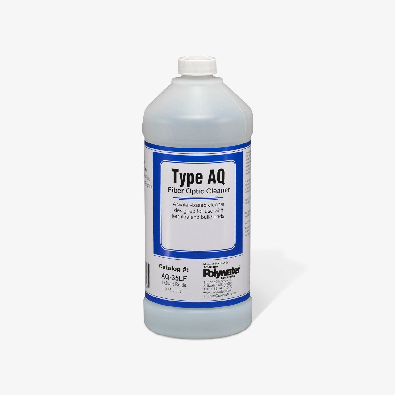 Polywater AquaKleen Reinigungsflüssigkeit zur Faservorbereitung (0,95L Flasche)