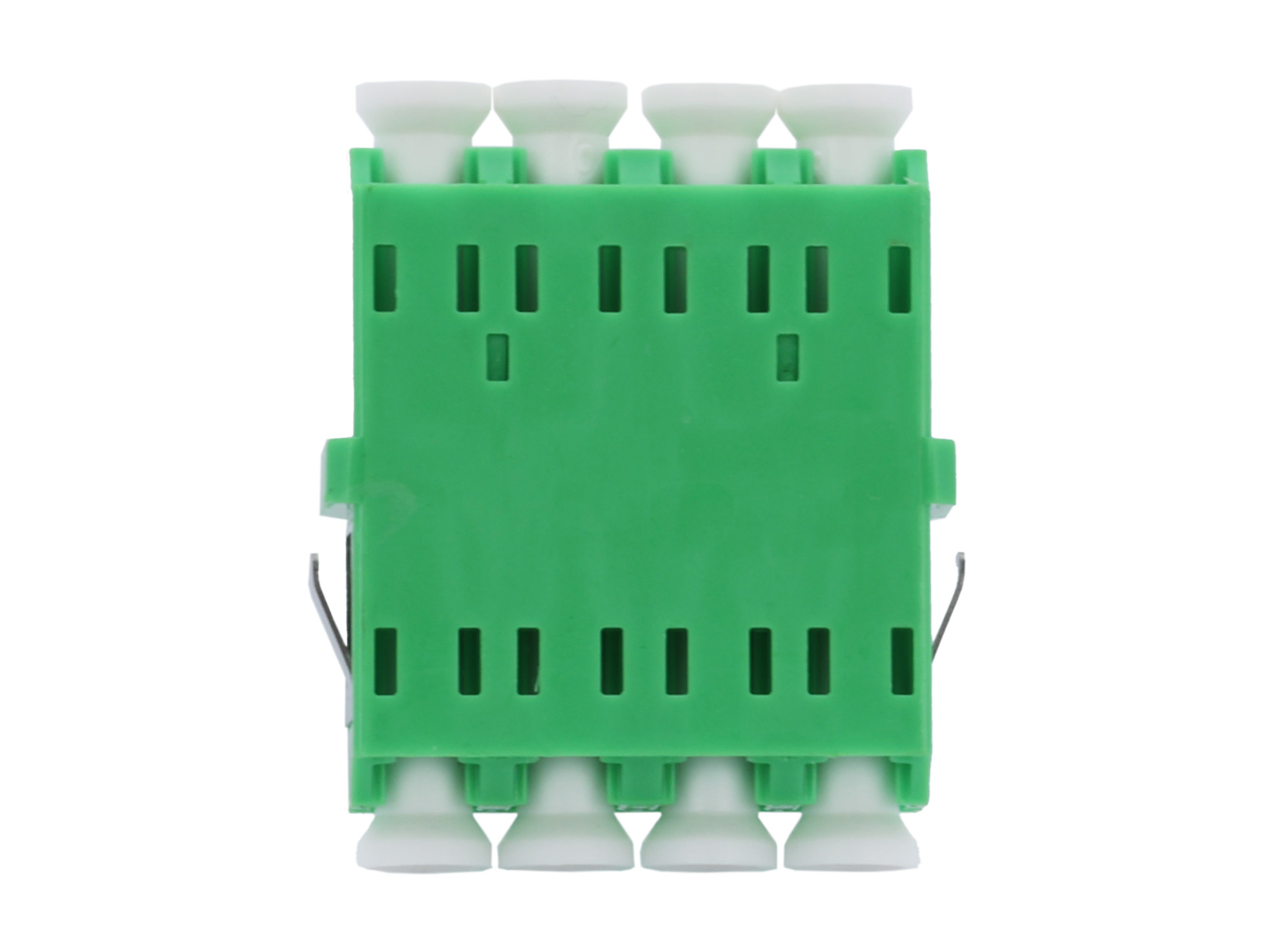 LC/APC Quad Kupplung SM o. Fl. Quad Kupplung Singlemode, ohne Flansch