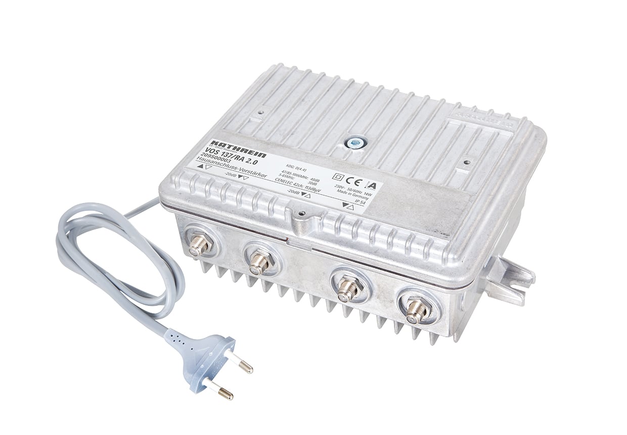 VOS 137/RA 2.0, KDG D4.4 Verstärker 40dB, RW 30dB