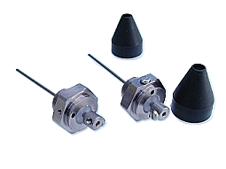 5/8M-AC 47mm DOUBLE HOLE Adapter 5/8" Stecker auf 2 Polklemmen