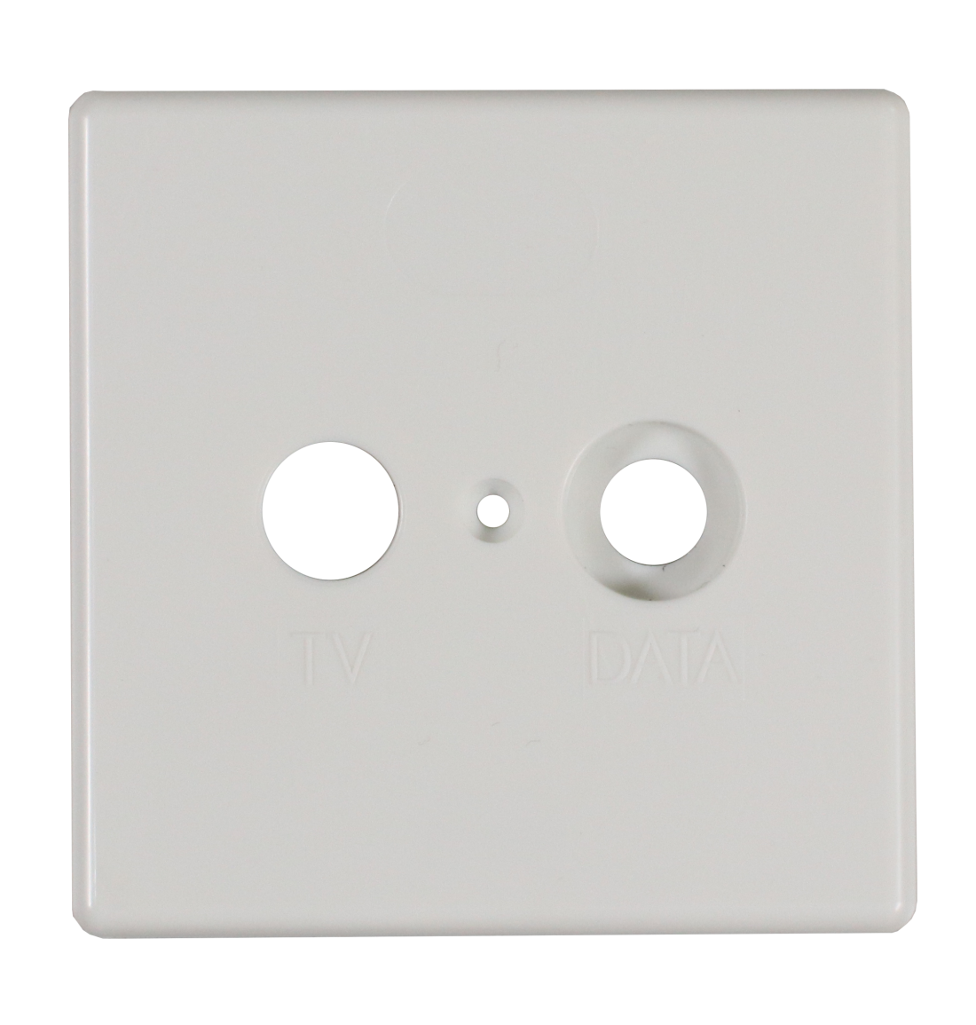 GUZ 420 (reinweiß) Abdeckung für 2-Port Dose (MMF/MMS)