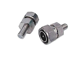 3,5/12M-FF HQ ACCEPTS PIN Ø 0.4-1.2mm Adapter 3,5/12" Stecker auf F Stecker