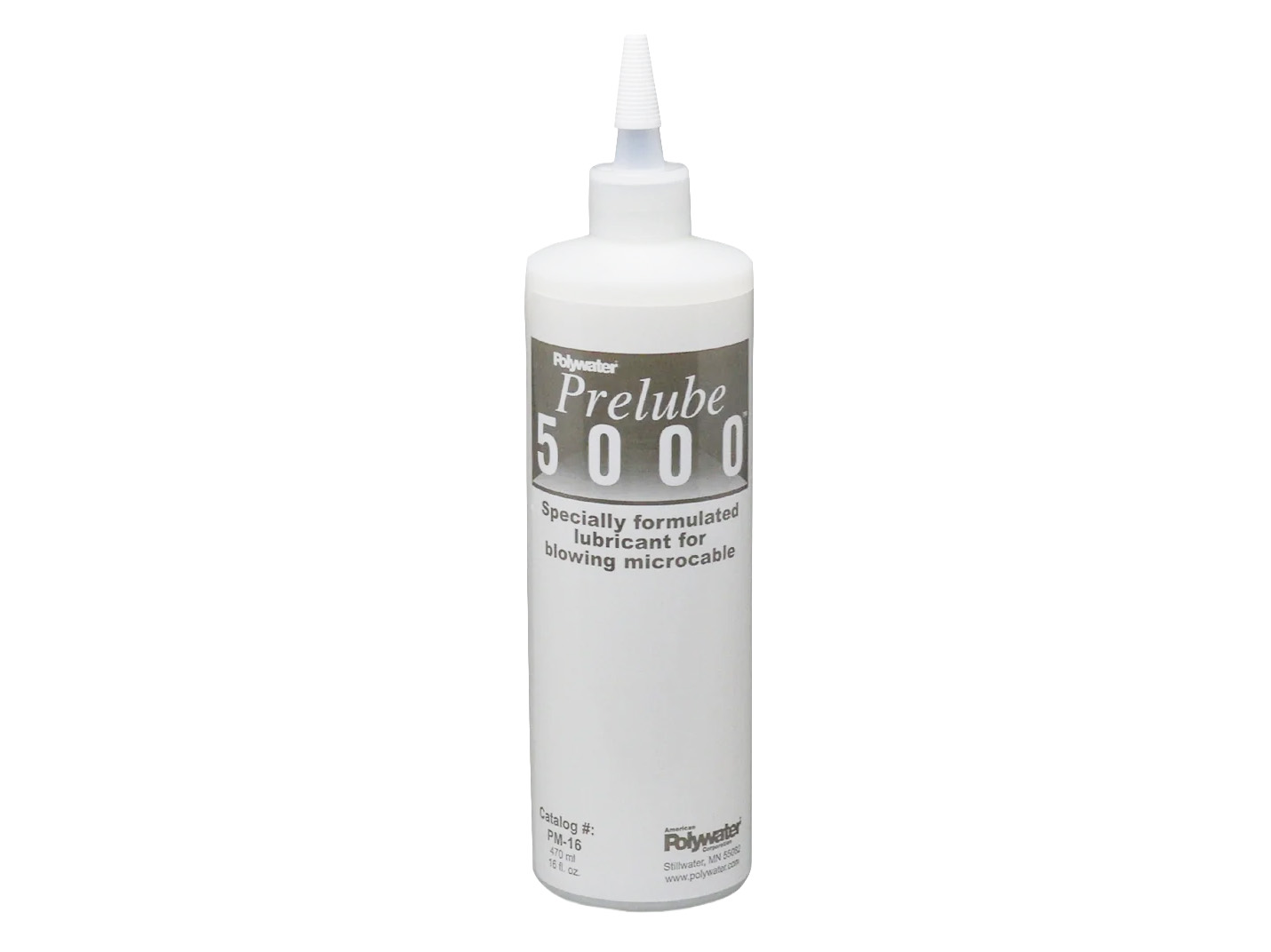 Polywater Prelube 5000 Gleitmittel für LWL-Kabel, 470ml Flache