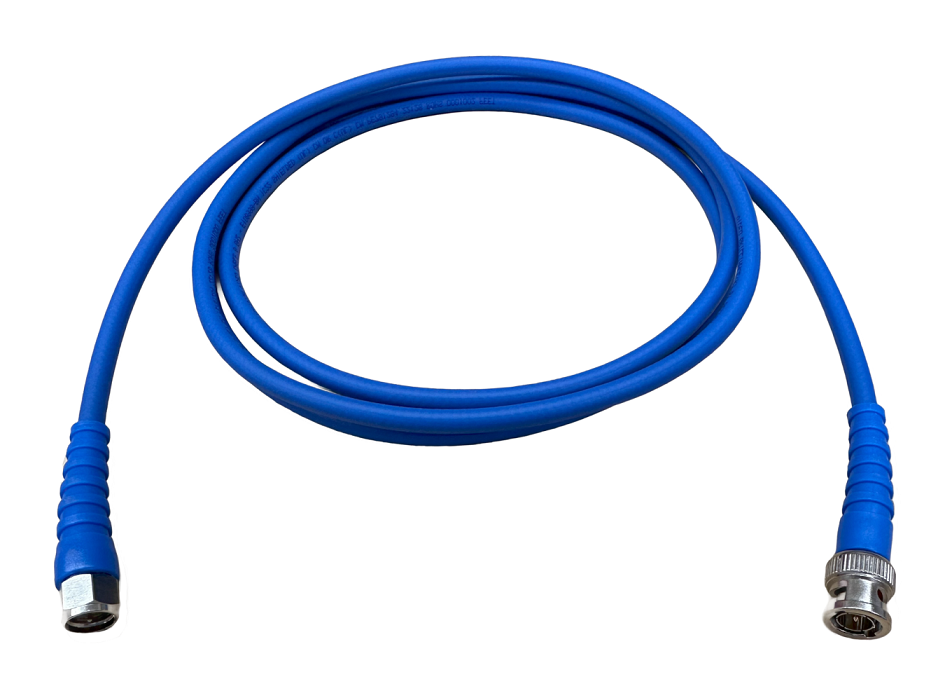 MKBNC-F 10m hflex, blau Messkabel 10,0m, BNC-Steck./F-Steck., hochflexibel
