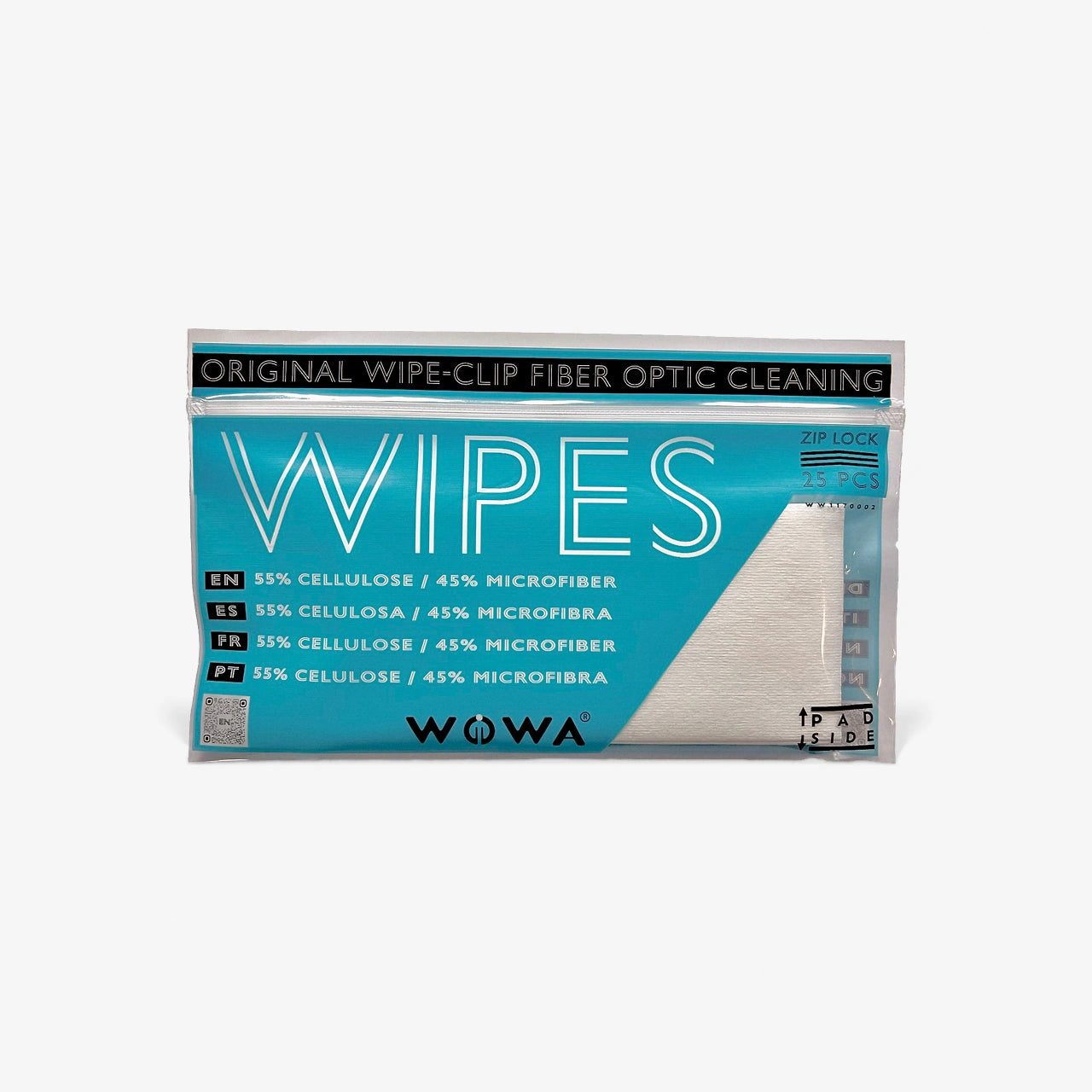WoWa Wipes (25 Stück) Reinigungstücher für Wipe-Clip-Kit F1 Grip+