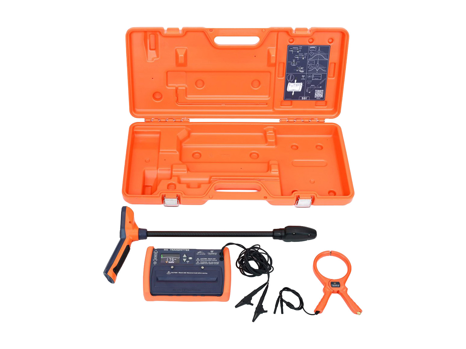 551 Advanced Underground Locator Set Ortungsgerät für vergrabene Kabel
