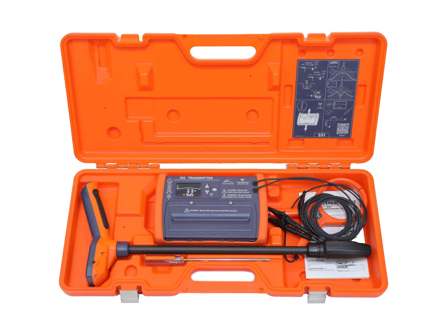 551 Advanced Underground Locator Set Ortungsgerät für vergrabene Kabel