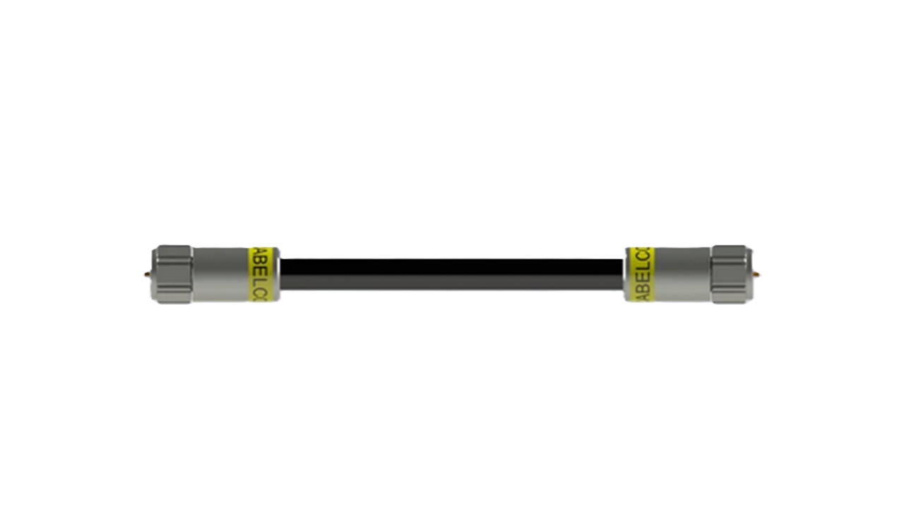 FM-CXJ6A+-FM/TD/B/0.35 Jumperkabel F Stecker auf F Stecker, Länge 35cm