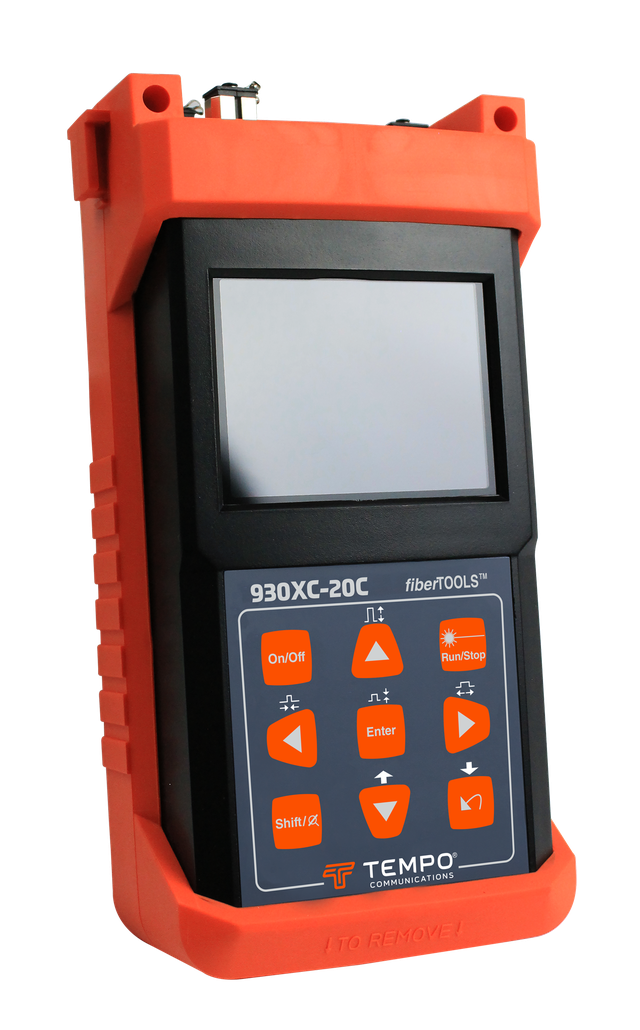 930XC-30F OTDR 1310/1550/1625nm kompaktes SM-OTDR, Dynamik: 38/37/37dB, SC/APC